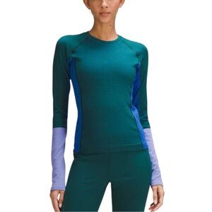 Lululemon Keep the Heat Thermal Long-Sleeve Shirt Colourblock W3GSXS Women’s 12